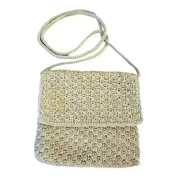 ☆ VTG The Sak Knit Zip Close Crossbody Bag. 3/$30 - Picture 1 of 7